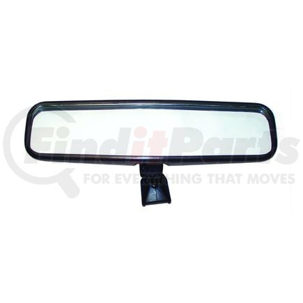 Crown J8993023 Rearview Mirror; 9.75 in. Wide; Black;
