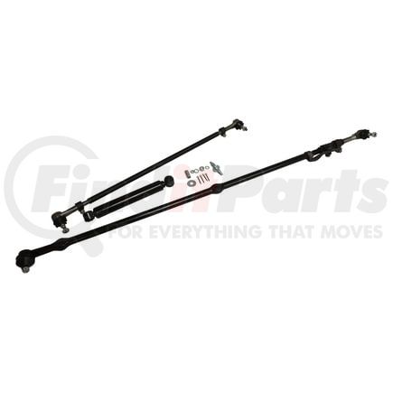 Crown SK4 Steering Kit; Incl. All 4 Tie Rod Ends/Adjusters With Hardware/Steering Stabilizer; w/LHD;