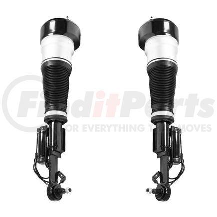 Unity Automotive 2-28-113701-28-113702 Front Electronic Suspension Air Strut Assembly Kit; w/ 4Matic