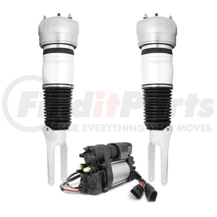Unity Automotive 2-28-133001-C Electronic Suspension Air Strut Assembly Kit with Air Suspension Compressor