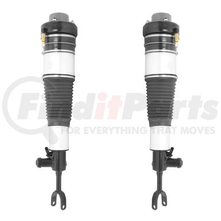 Unity Automotive 2-28-134001-28-134002 Front Electronic Suspension Air Strut Assembly Kit; C6 Chassis