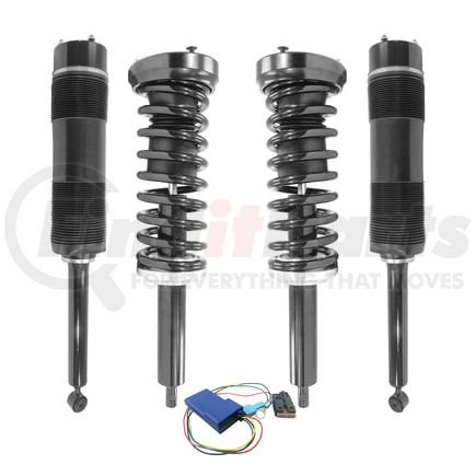 Unity Automotive 31-013500-4-S Air Spring To Coil Spring Conversion Kit Converting Air/Electronic Suspension to Standard Suspension
