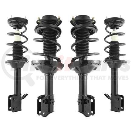 Unity Automotive 4-11157-15335-001 Front and Rear Suspension Strut and Coil Spring Assembly Kit