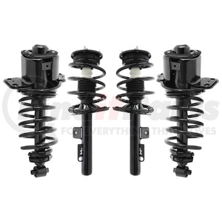 Unity Automotive 4-11297-15183-001 Front and Rear Suspension Strut and Coil Spring Assembly Kit