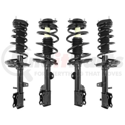 Unity Automotive 4-11617-15923-001 Front and Rear Suspension Strut and Coil Spring Assembly Kit