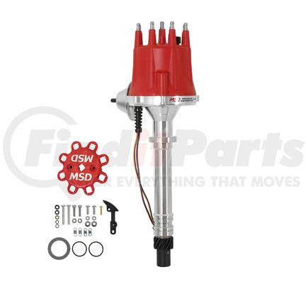 MSD 8361 Chevy V8 Street Pro-Billet w/Vacuum Advance