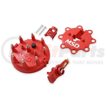 MSD 8482 Distributor Cap and Rotor Kit, MSD/Ford V8 TFI, '85-'95