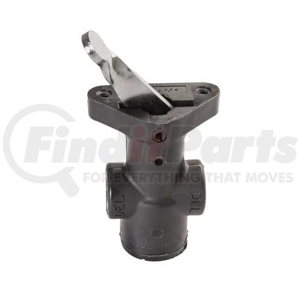 Haldex KN20001 Air Brake Control Valve - Hand Operated, Panel Mount Flipper Style, Chrome