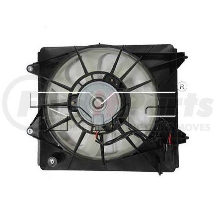 TYC 611480 Compatible with HONDA Fit Right Replacement A/C Condenser Fan Assembly