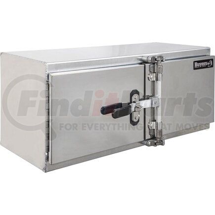 Buyers Products 1762639 Smooth Aluminum Double Barn Door Underbody Truck Tool Box Series with Cam Lock Rod, 24" x 24" x 36"