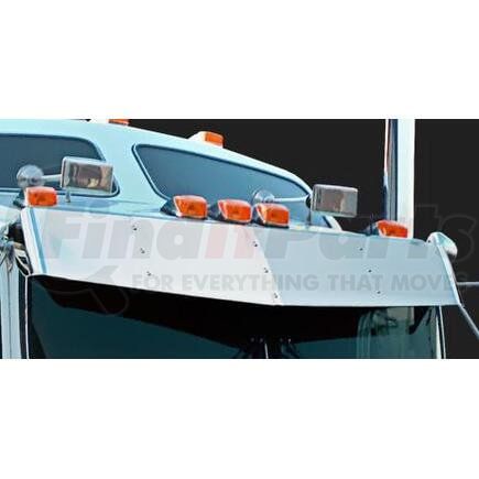 Aranda K2012 Sun Visor - 13" x 15", V-Style, Flat Windshield, For W900B/T600 Flat