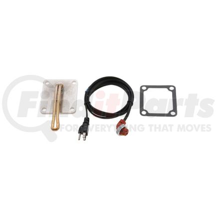 Phillips & Temro 3500042 Immersion Plug Heater - 120V, 1500 Watts, Right Rear, For Cummins M11
