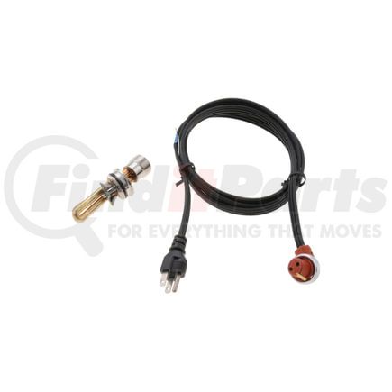 Phillips & Temro 350-0084 Engine Heater - 120 Volt, 750 Watts, 1.25 in. Diameter, for Caterpillar and Perkins
