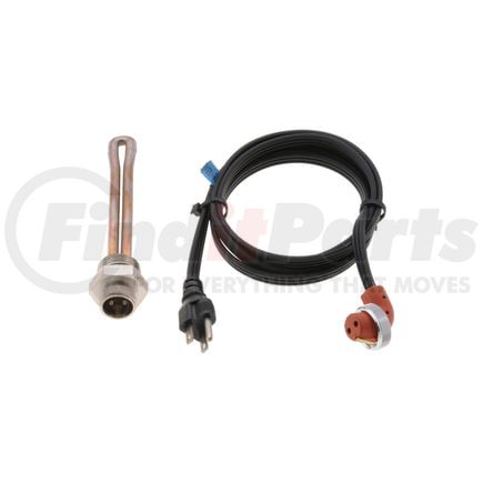 Phillips & Temro 3500077 1500W Engine Immersion Heater - 120V, 1-3/16in Diameter, For Caterpillar C9/C15/C16