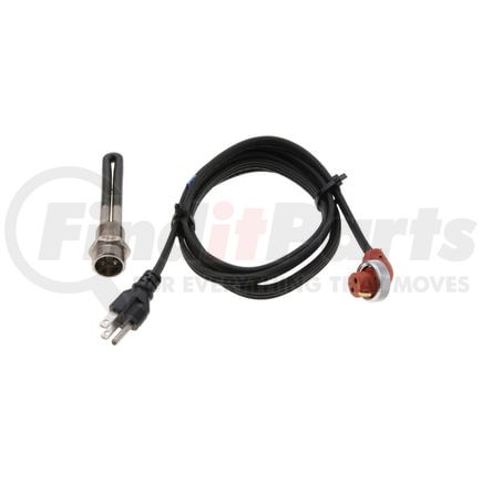 Phillips & Temro 8602859 Engine Heater - 150W 120V, 22mm x 1.5 Thread, Stainless Steel