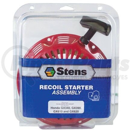 Stens 150-707C Engine Pull Start Kit, Red, For Honda GX340, GX390, GX610 and GX620 Engines