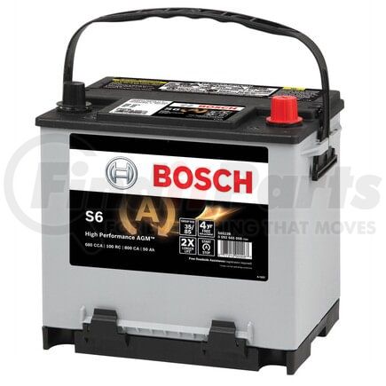 Bosch S6523B Bosch High Performance AGM Starter Battery for Start/Stop systems