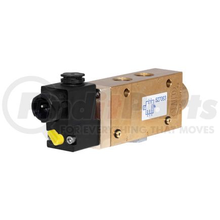 Sealco 527063 Lift Axle Control Panel Valves - 3/8" NPT Ports, Standard DIN