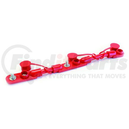 East Penn Manufacturing Co. 04364 Battery Cable - Red, 14", Overmolded Harness Assemblies, 2/0 PVC Starter Cable