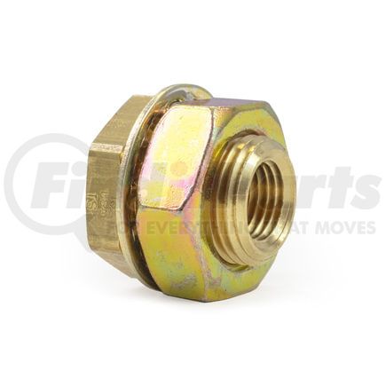 Tramec Sloan 55611-SN Bulkhead Fitting, Brass, 15/16, .41 x 1.1 Steel Nut