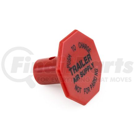 Tramec Sloan TBV290655 Push-Pull knob / Red trailer air supply