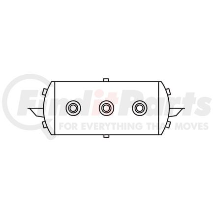 Tramec Sloan TSJ95UA Air Tank 9.5 DIA
