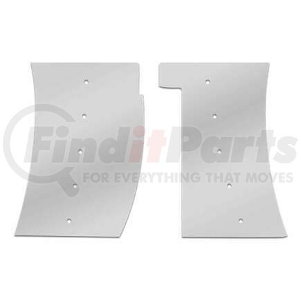 TRUX TP-13120 Deluxe Cowl Panel, with 10 x 3/4" Button Light Holes, for 2014+ Peterbilt 389