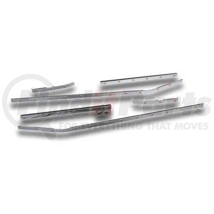 TRUX TM-1008 Sleeper & Extender Panel Kit, 70", with 40 Button Light Holes, May Not Work on Trucks, with Chassis Fairings, for 2018+ Mack Anthem Cab/Transition