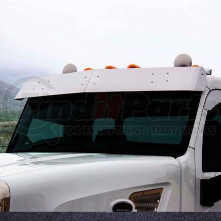 TRUX TSUN-P59 11" PETERBILT 567-579 FLAT TOP SUNVISOR