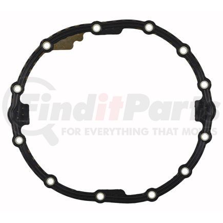 Fel-Pro 55498 Axle Housing Cover Gasket - 12 Bolt Holes, Rubber