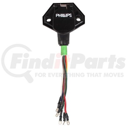 Phillips Industries 16-7842 QBox - QCS2® (Quick-Change Socket) Replacement Kit, ABS, with Ring Terminals, for Junction Box with or without Circuit Breakers