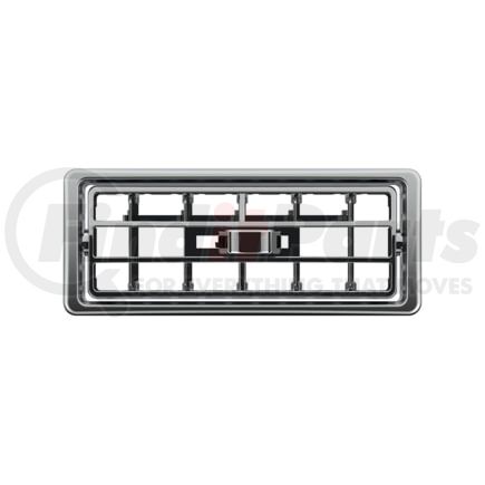 United Pacific 41104 Chrome Plastic A/C Vent for 2002-2005 Kenworth W900/T800/T600, Center
