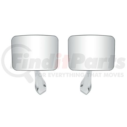 United Pacific 110748 Exterior Mirror Bundle for 1970-1972 Chevy & GMC Truck (Pair)