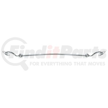 United Pacific A6225 Polished Stainless Steel Dropped Headlight Bar for 1930-1931 Ford Car/Truck