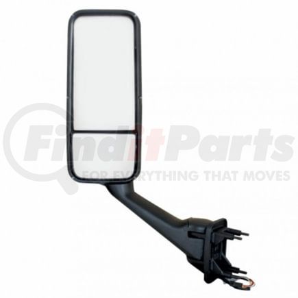 United Pacific 42773 Chrome Heated Mirror Assembly for Peterbilt 387/587 & Kenworth T2000/T700, LH