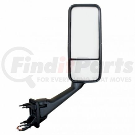 United Pacific 42774 Chrome Heated Mirror Assembly for Peterbilt 387/587 & Kenworth T2000/T700, RH