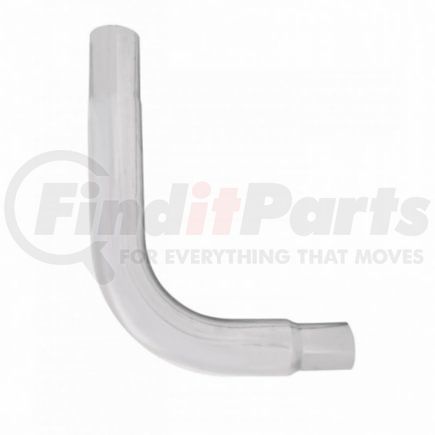 United Pacific E90-65-3524 Chrome 90-Deg Exhaust Elbow, Reduce 6" O.D To 5" O.D., 35" x 24"