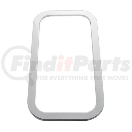 United Pacific 21741B Stainless Steel Exterior View Window Trim for 2005+ Peterbilt (Bulk)