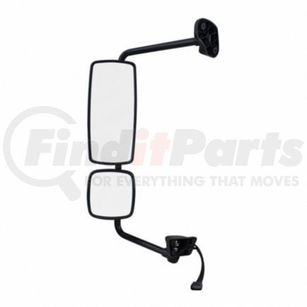 United Pacific 42411 Chrome Mirror Assembly With Power Adjust & Heated for Freightliner M2, Driver