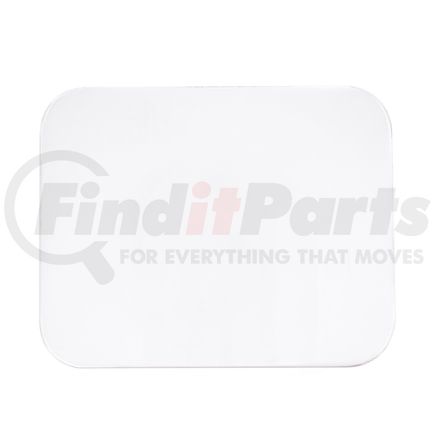 United Pacific 21904 Stainless Steel 4"x 5" Permit Sticker Plate With Adhesive