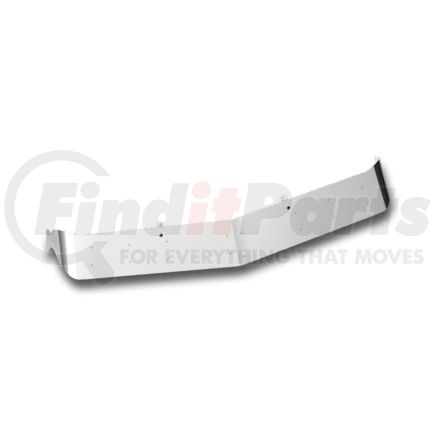 United Pacific 29125 9.5" Stainless OEM Style Sunvisor without Roof Fairing