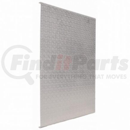 United Pacific 20931 36" x 34-1/2" Aluminum Diamond Deck Plate