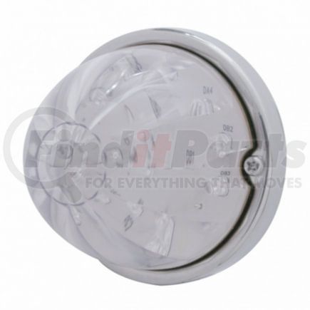 United Pacific 39784 17 LED Dual Function Watermelon Flush Mount Kit, Amber LED/Clear Lens