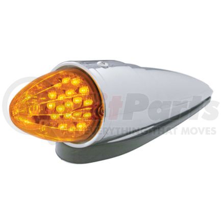 United Pacific 39966 19 LED Reflector Grakon 1000 Style Cab Light Kit, Amber LED/Amber Lens