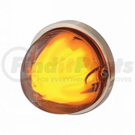 United Pacific 34410 9 LED Dual Function GloLight Watermelon Flush Mount Kit, Amber LED/Clear Lens