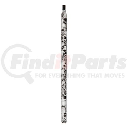 United Pacific 21799 18" Skull Pattern Shifter Shaft Extension