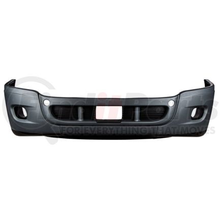 United Pacific 21948 Complete 3-Piece Front Bumper Set with Fog Light Hole