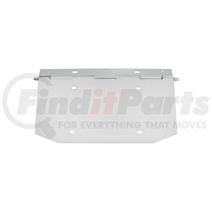 United Pacific 10511 Chrome 1 License Plate Angled Holder With Hinge