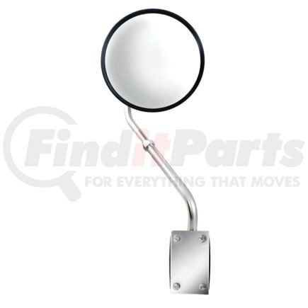 United Pacific 60037 Stainless Steel Hood Mount Mirror