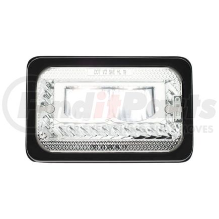 United Pacific 34132 4" x 6" ULTRALIT LED Heated Headlight w/ Glass Lens, High Beam, Chrome
